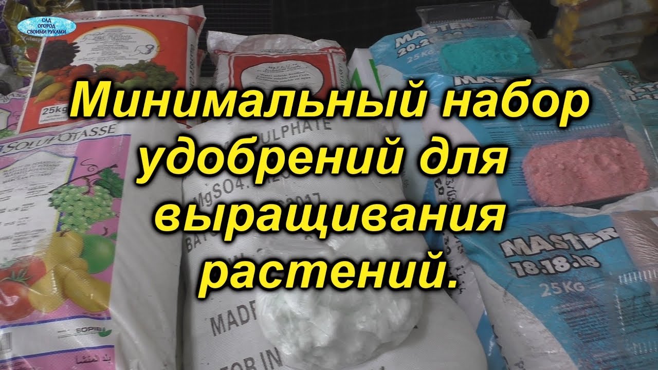 Удобрения, которые мне понадобятся для выращивания цветов и овощей.