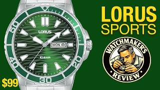 This $99 Lorus Shouldn't Be This Good! Master Watchmaker Review. RH359AX9