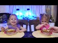 Twins try chicken pot pie