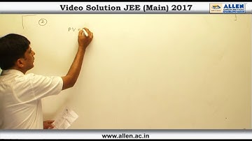 JEE Main 2017 Exam Physics Solution – Q. No. 1, 2 (Paper Code-B)