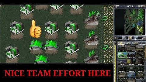 3 on 3 PRO multiplayer Command and Conquer NICE TEAM EFFORT HERE!