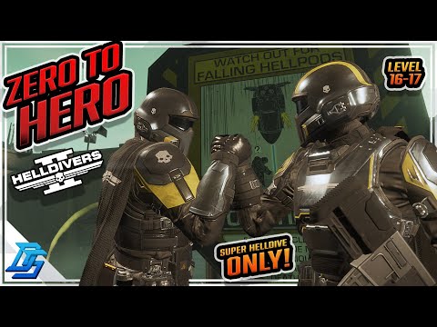 Zero to Hero: Squids & Samples - Level 16-17 | Helldivers 2
