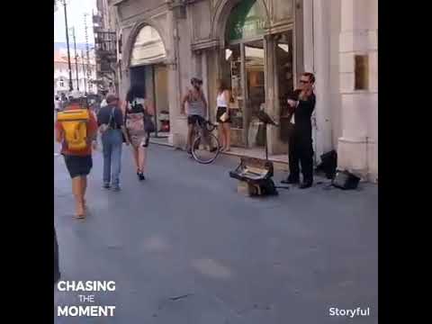 شاهد أجمل راقصه باليه مع لحن ايطالي