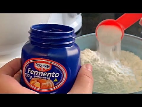 Vídeo: Como Colocar Massa De Fermento