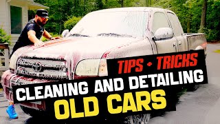 ⚠️ Avoid These Mistakes When Cleaning Old Cars!