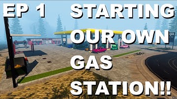 Starting our own GAS STATION!! Pumping Simulator 2 Eps 1 Lets play