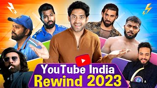 YOUTUBE INDIA REWIND 2023 FT ORRY &amp; ANKIT BAIYANPURIYA