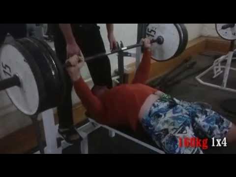 Павел Климов жим лежа