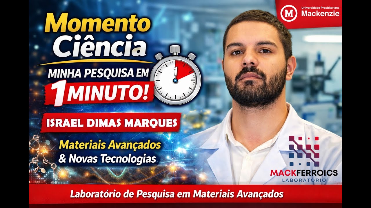 🧪 Momento Ciência - Israel Dimas Marques
