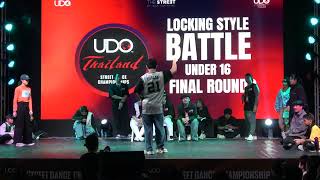 KK Locking Battle U16 Final Round at UDO Thailand 2023