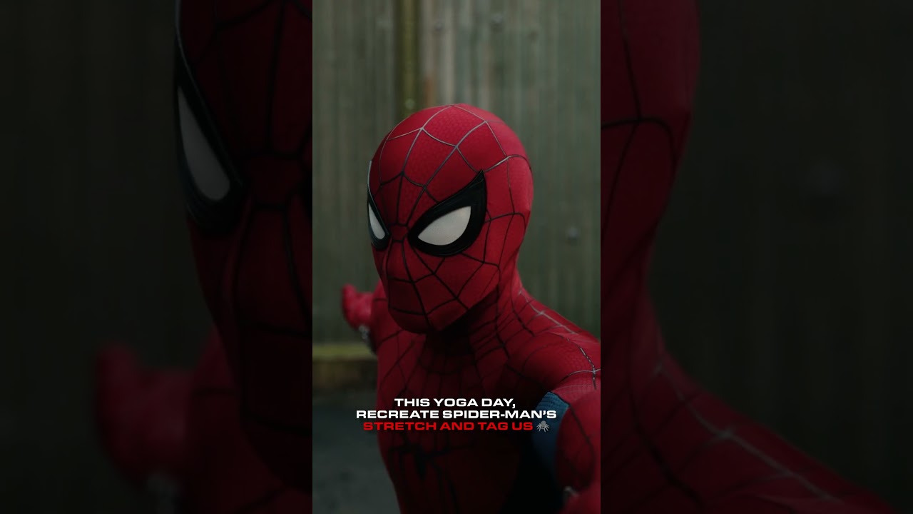Yoga is the secret behind Spider-Man’s flexibility, yk 👉👈