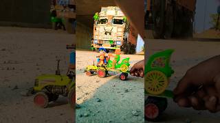 Unboxing sonalika Tractor Trolley &amp; Farm Die-Cast model Testing 🔥 #sonalika #tractor