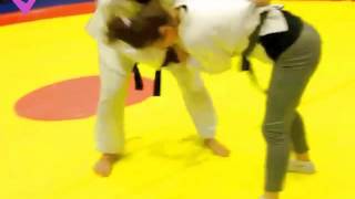 Judo Randori̇ - Uchi̇ Mata