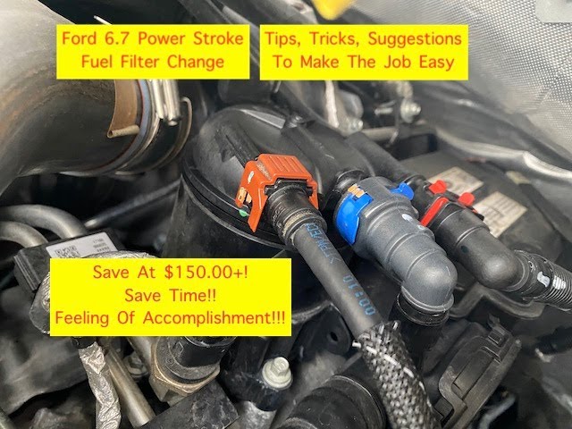 How To Prime 6.7 Powerstroke After Fuel Filter Change?