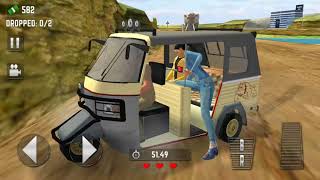 Offroad Tuk Tuk Auto Rickshaw Driving Simulator Games  Car Games  Android Gameplay screenshot 5