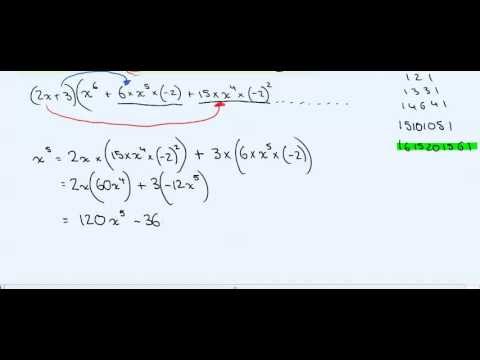 Thumbnail for Binomial Expansion Term Coefficient | IB Math Academy