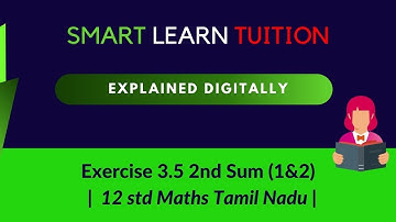 12th Maths Exercise 3.5 2nd Sum (1&2) | Theory of Equations | Explained Digitally