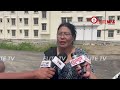 Gathered crowd at JNIMS expresses their concerns and demands on the matter of the 6 naga bodies