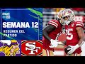 Minnesota Vikings vs San Francisco 49ers | Semana 12 2021 NFL Game Highlights