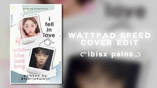 wattpad speed cover edit #3 (pastel) ft. ibis paint screenshot 4