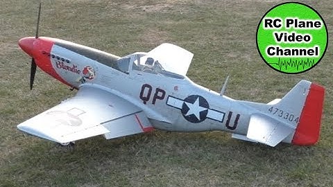 P-51 Mustang "Blondie" - TopRC Model - 2260mm - Valach Motors VM 70S1-4T - MBC Weiden - Reiner