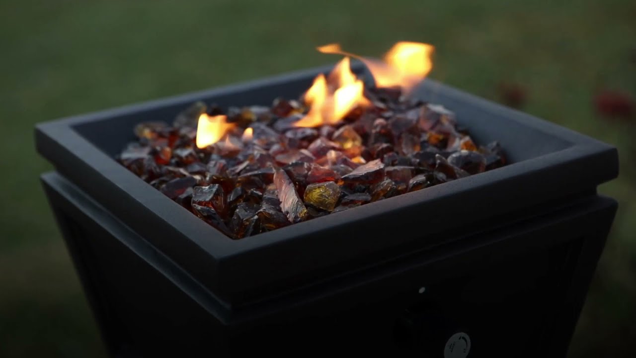 Endless Summer Small LP Gas Outdoor Fire Column - GLT1343SP