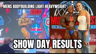 SHOW DAY RESULTS: Men’s Bodybuilding Light Heavyweight NPC Competition 🏆
