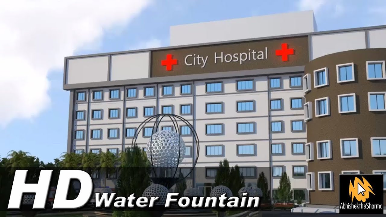 3Ds Max - How to create Water Fountain with animation | 3D Studio Max ...