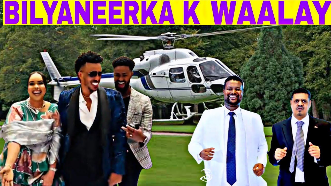 BILYANEERKII OO KA WAALAY SHAADIYA SHARAF KUYE HELECOPTERTA DUULI,FANAANIINTII OO AIR BALOON LA SAAR