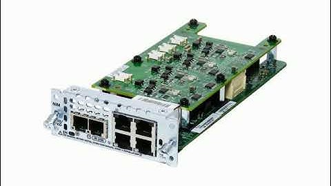 Cisco NIM-2FXS/4FXO 2-Port FXS/FXS-E/DID and 4-Port FXO Network Interface Module