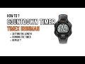 How to Use Countdown Timer on Timex Ironman Classic 30 | Setup & Operation
