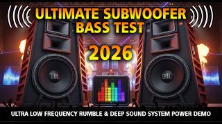 ULTIEME SUBWOOFER-BASTEST 🔊 ULTRA LAGE FREQUENTIEGROND \u0026 DIEP GELUIDSSYSTEEMDEMO