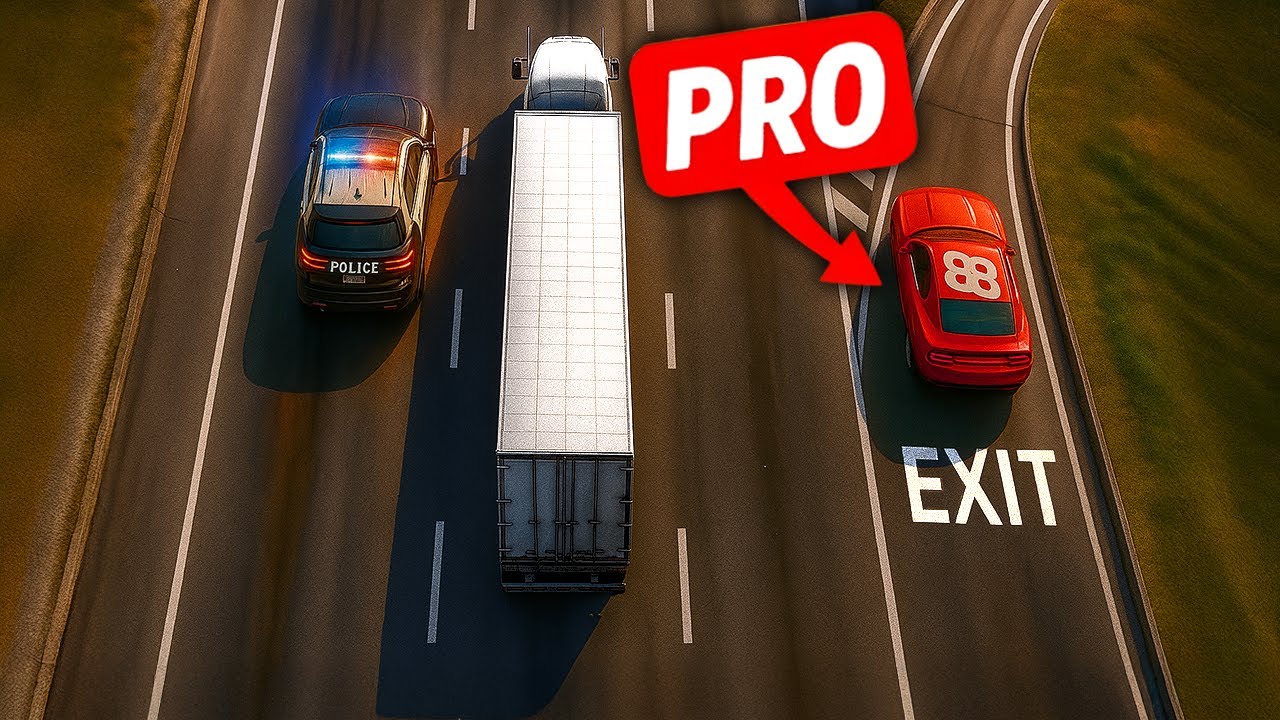 When Cops Realize They're Chasing a PRO!