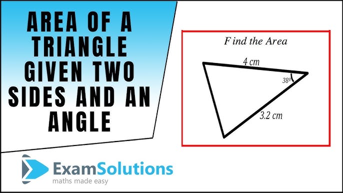 Area of a Triangle Video – Corbettmaths