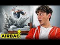 Faccio ESPLODERE un AirBag sotto al LETTO di Zerbi.. (DI NASCOSTO)