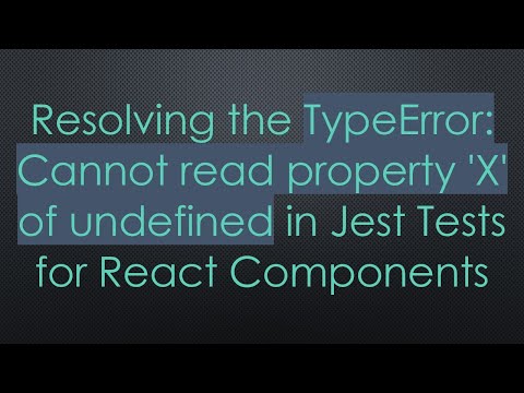 Resolving the TypeError: