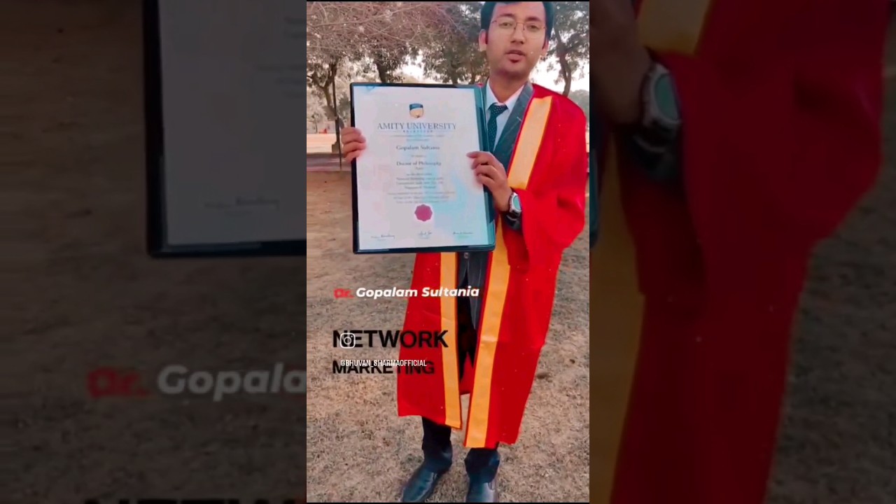 Amity University se post graduate diploma 😳😳 