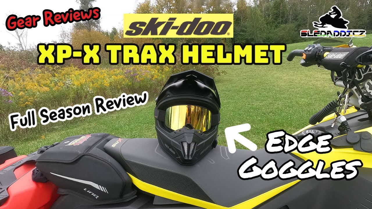 Ski-Doo XP-X Trax Helmet with Edge Goggles | Full Season Review