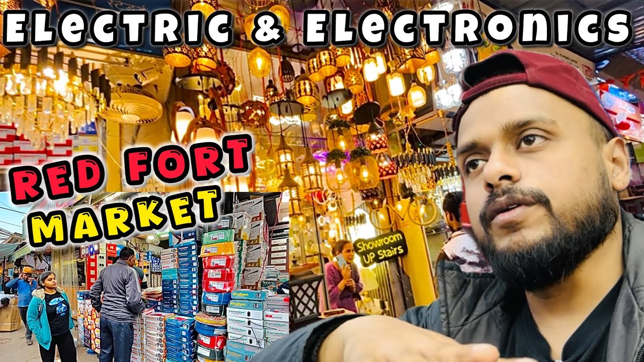 Electric and Electronics market of Red Fort Delhi, Bhagirathi Palace,Market VLOG |MR YOGII VLOGS|