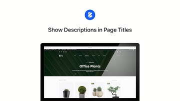 Show Descriptions in Page Titles | Blocksy #shorts