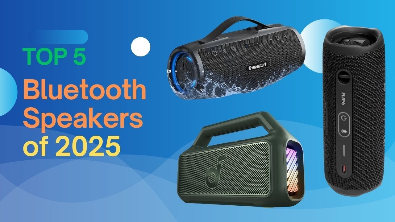 5 best Bluetooth speaker 2025 | top 5 powerful bluetooth speakers ...