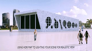 HDRI Environment Setting with Vray Sun in Vray 3dsmax