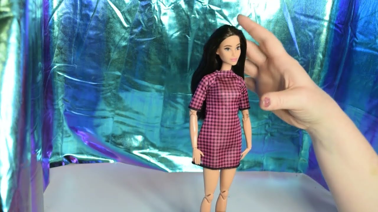 princess polly baby blue dress Pink And White Barbie Same Style Plaid Halter Classis Style 1950S Vint –  Jolly Vintage main image 1