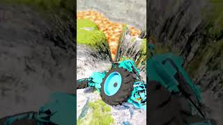 Cars vs Giant Lava Pit - BeamNG.drive #beambossik #beamngdrive #automobile