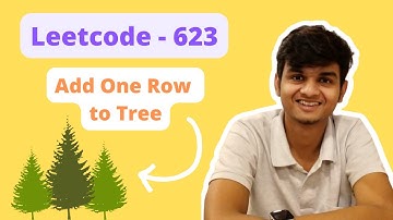 Leetcode - 623 || Add one row to tree || with Java code || Hindi