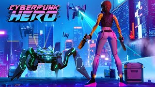 Melhor Jogo de Tiro Roguelike Para Celular Cyberpunk Hero: RPG de tiro Android ios Gameplay screenshot 1