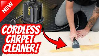 Best Carpet Spot Cleaner - NEW Cordless Fanttik Textra 11 Apex