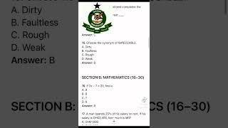 Possible questions and answers for Ghana Immigration Service English Language Aptitude test #shorts