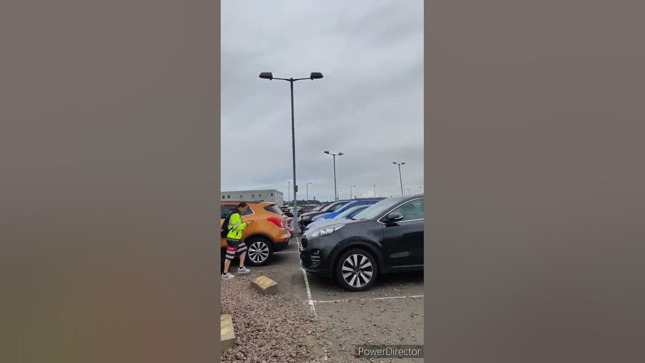 walking from terminal to free pick up/drop off Edinburgh Airport YouTube