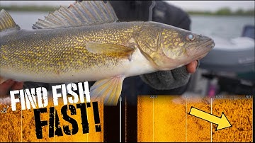SECRET to Find Walleyes FAST - CRAZY Snap Jigging BITE!